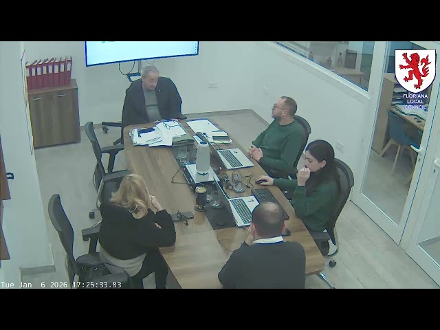 Floriana Local Council Meeting - 06.01.2026