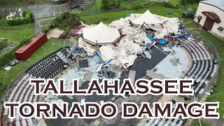 UnReal Drone Video:  Tornado Destruction in Tallahassee Florida