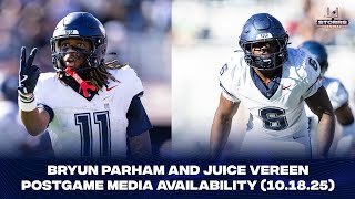 Bryun Parham & Juice Vereen Postgame Media Availability - 10.18.25