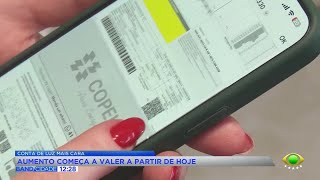 Conta de luz sobe mais de 20% para clientes da Copel