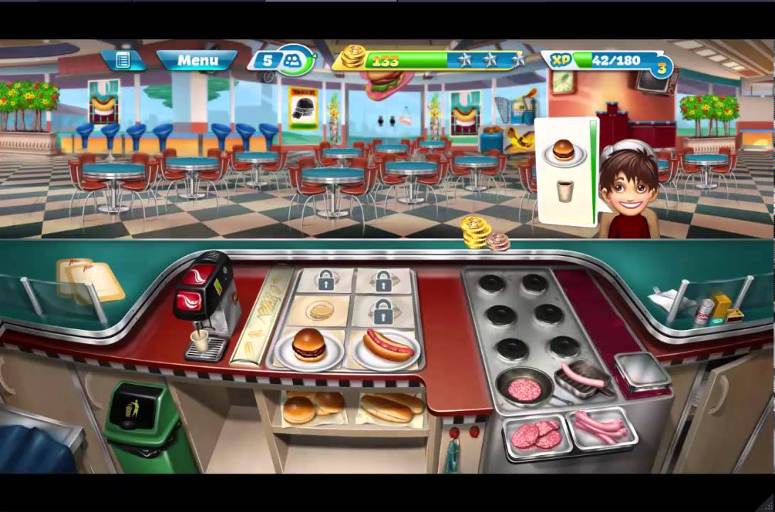 Cooking Fever Fast Food Court Levels 47 YouTube