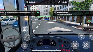 BYD 18m Articulated Bus Driving | Bus Simulator City Ride - Mobile Gameplay screenshot 5
