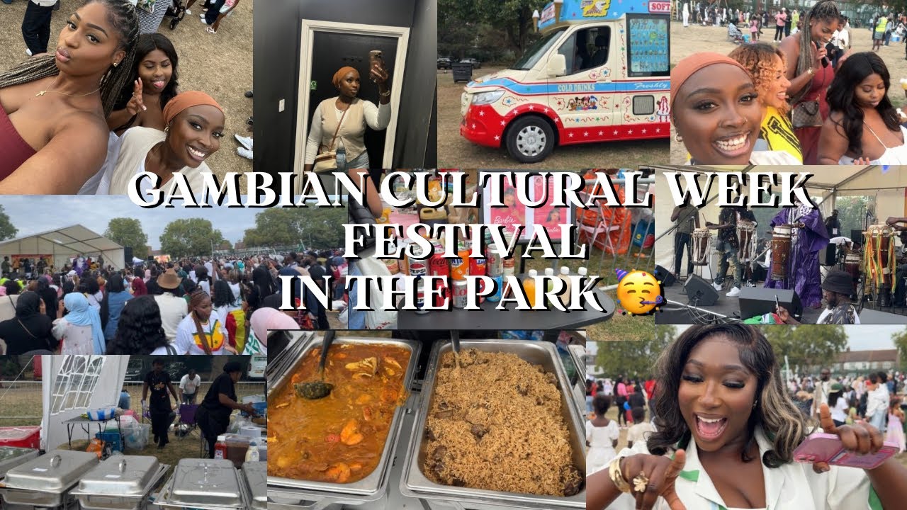 Gambian Cultural Week UK 2025 – Day 3 | Festival in the park  | Cocoaimssk 🇬🇲🥳🎤 