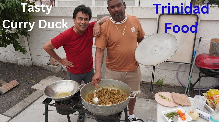 PT 2 : This Curry Duck was one of the tasties duck in a long time /Trini Food Recipe / Trinidad Food
