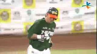 20130917 CPBL 獅VS象 2上 盼了好久!終於等到陳鏞基個人的本季第9發全壘打!