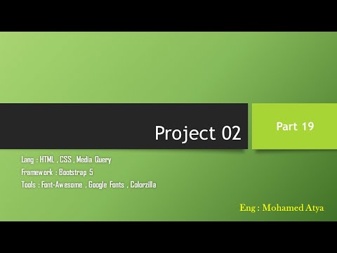 Web Project #02 Using HTML5 CSS3 Media Query Bootstrap5 #19 - Our Team Responsive