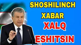 Tezkor xabar. Xalq BILISHI ZARUR. bugungi yangiliklar, xabarlar.