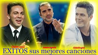 Alejandro Fernandez, Alejandro Sanz, Cristian Castro - Grandes éxitos De  EXITOS sus mejores