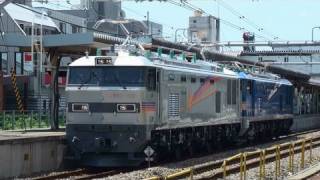 JR東日本EF510 509[田]+EF510 501[田]（試運転）　蓮田