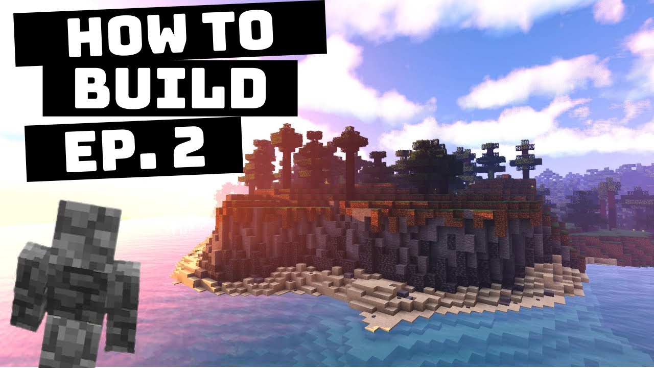 Ocean Cliffs Minecraft Build Ep. 2: How to Build Cool Seaside Cliffs in Minecraft - YouTube