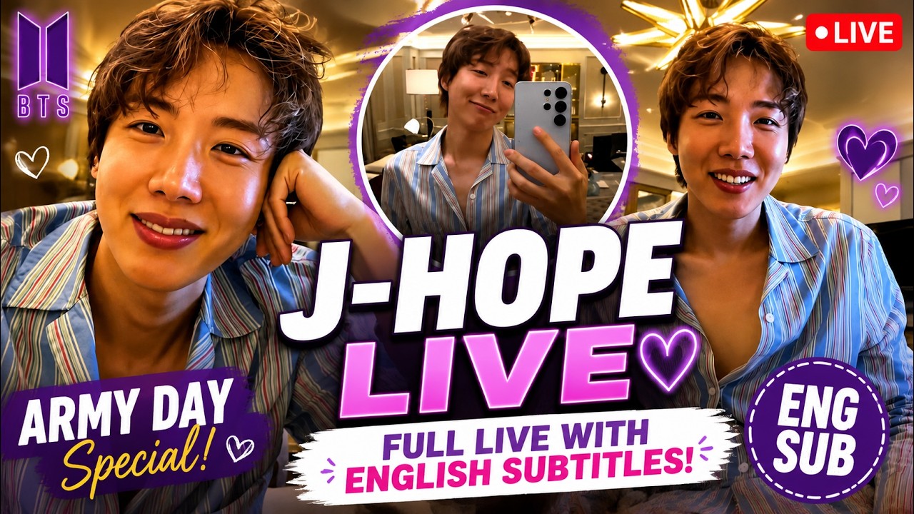 J-Hope ARMY Day LIVE 2026 💜 Funny & Sweet Moments | English