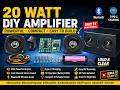 Build a 20W Bluetooth Amplifier at Home 🔊 | Easy DIY in 10 Minutes, in Hindi