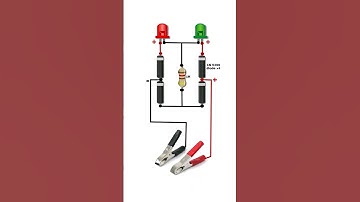 How to make battery tester | Battery terminal tester circuit