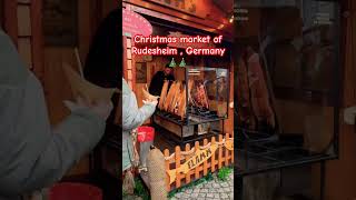 Christmas Market #europeanchristmas  #germanchristmasmarket #rüdesheim #germanytravel