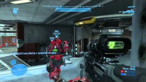 Halo Reach - BLINDED AM ME - Team Slayer DMRs on Condemned