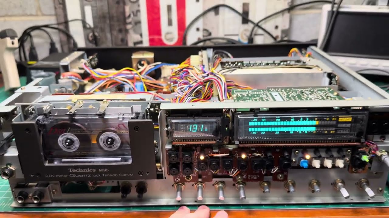 Technics RS-M95 Restoration Part 2 – It Runs! Playback & Record