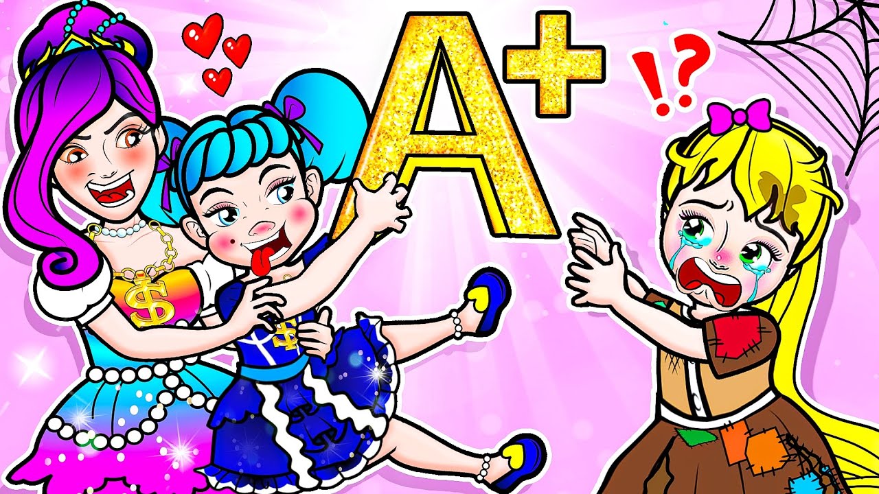 [🐾paper doll🐾] Rapunzel Is SMARTER Than All Her Friends COMBINED! 🧠👑 | Rapunzel's Family