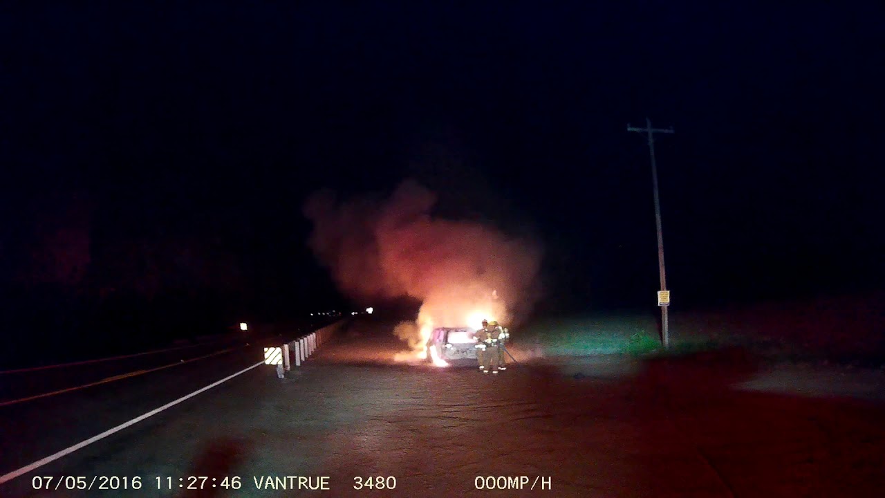 Blooming Grove Fire Department Vehicle Fire FM55