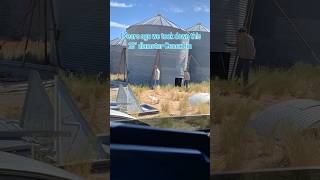 19’ Cenex grain bin takedown #takedown #grainbin #silo #idahome