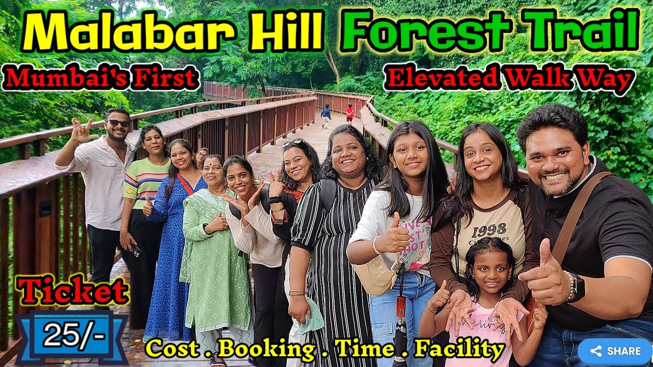 Malabar Hill Forest Trail | Mumbai's 1st Elevated WalkWay |
