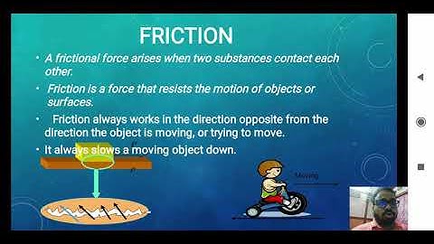 Recapitulation Of Friction Class 8A 28th September @SFS Narengi
