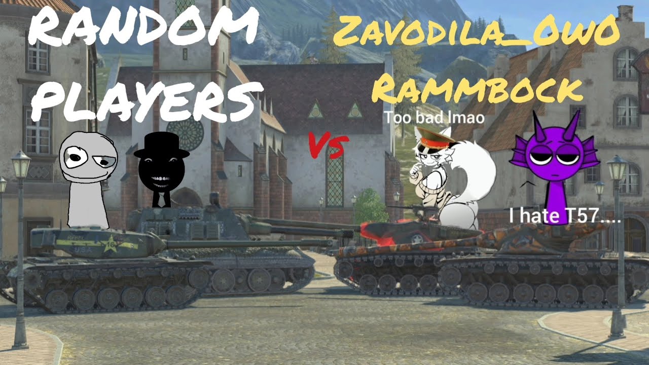 We are now doing 2v2's in custom servers! Wot blitz Duo's