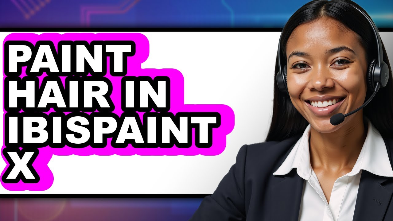 How to Paint Hair in Ibispaint X (full Guide)