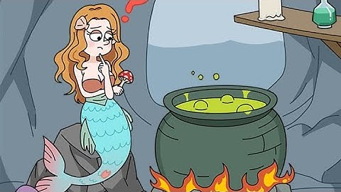 brain out 2 level 135 | helping mermaids have a pair of legs!