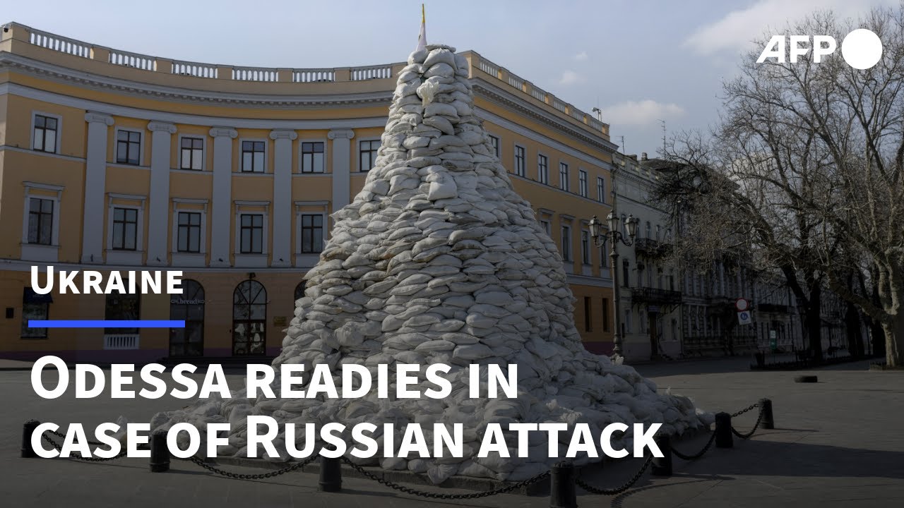 Odessa transforms into a fortress in case of Russian attack | AFP