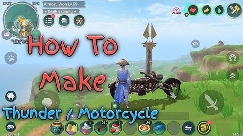 How To Make THE THUNDER Legendary Vehicle || Utopia Origin || LoneDragon