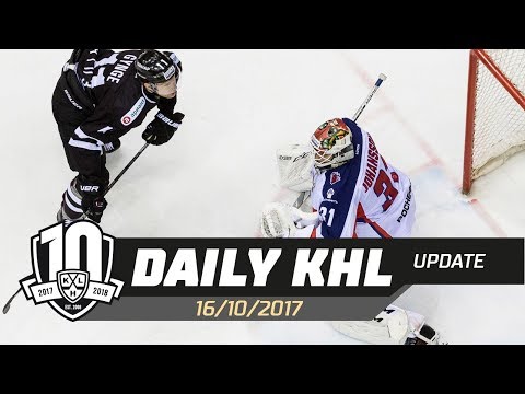 Daily KHL Update - October 16th, 2017 (English)