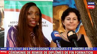 Ipji Cérémonie De Remise Des Attestations De Formation Danais