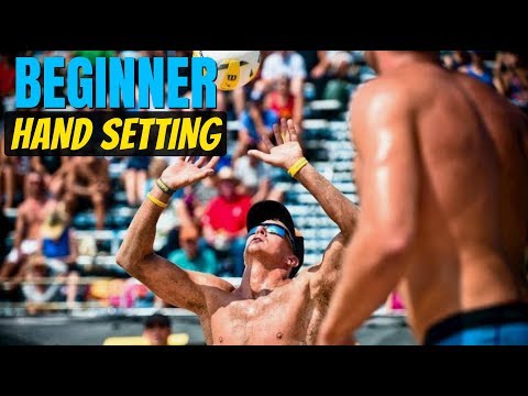 Beach Volleyball Tutorial: How to Hand Set