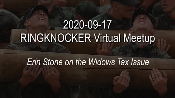 2020-09-17 RINGKNOCKER Virtual Meetup - Erin Stone...