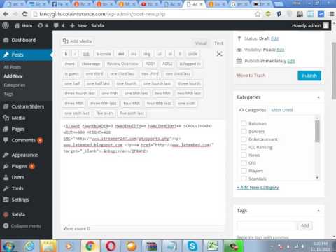 embed code