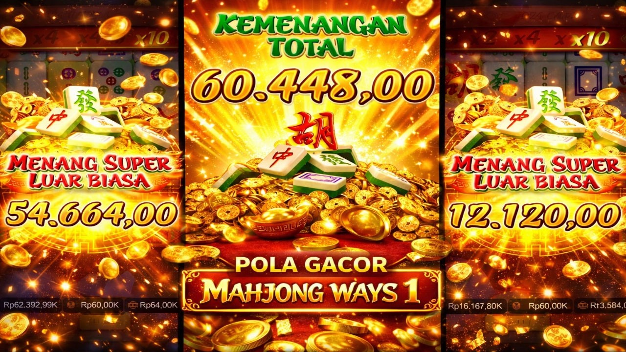 PALING CAPER⁉️ POLA MAHJONG WAYS 1 HARI INI 📌 TRIK POLA GACOR MAHJONG WAYS 1 ✨ POLA MAHJONG WAYS 1