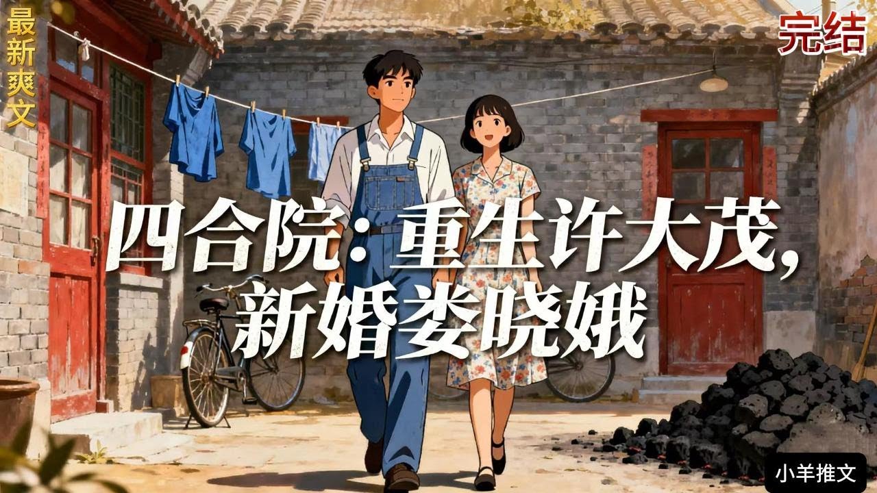 完结《四合院：重生许大茂，新婚娄晓娥》许大茂穿越到了四合院同名同姓的许大茂身上，还是在新婚夜！还有这好事儿？没想到当了新郎，得到了穿越者必备的系统！#小说  #推文  #重生 #爽文 #有聲