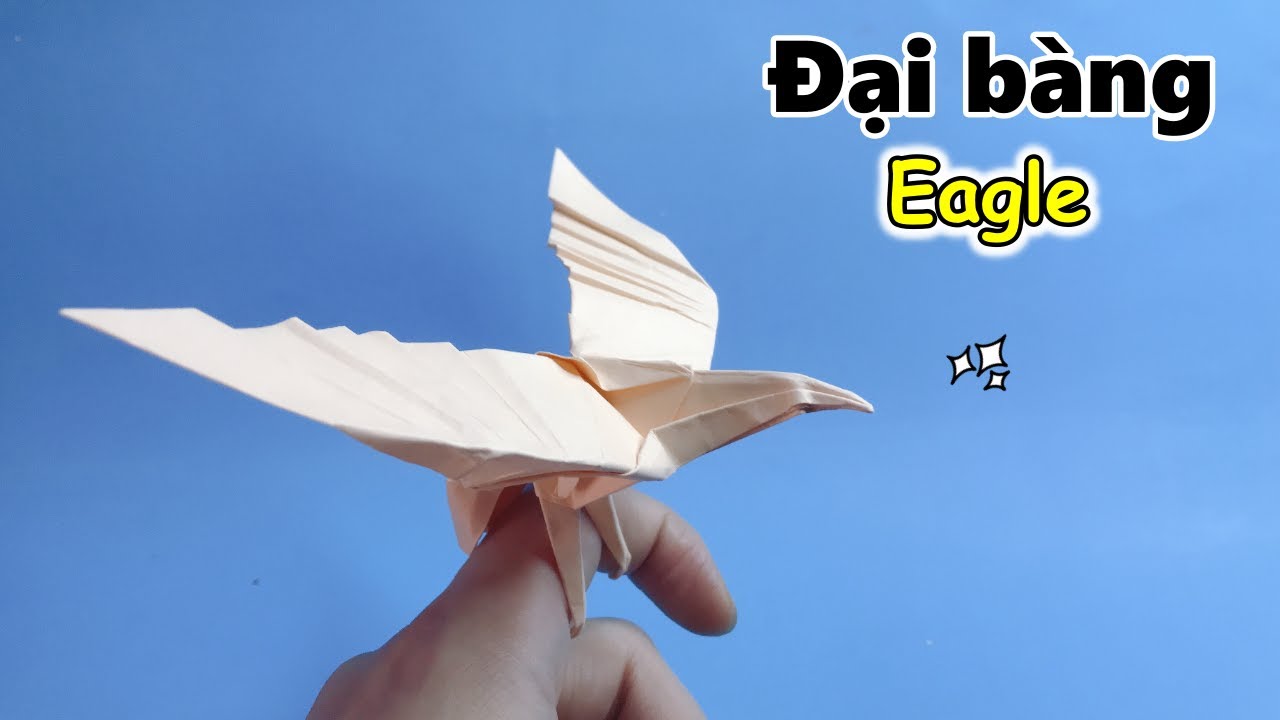 Cách gấp đại bàng bằng giấy 🦅 How to make a paper Eagle 🦅 gấp ...