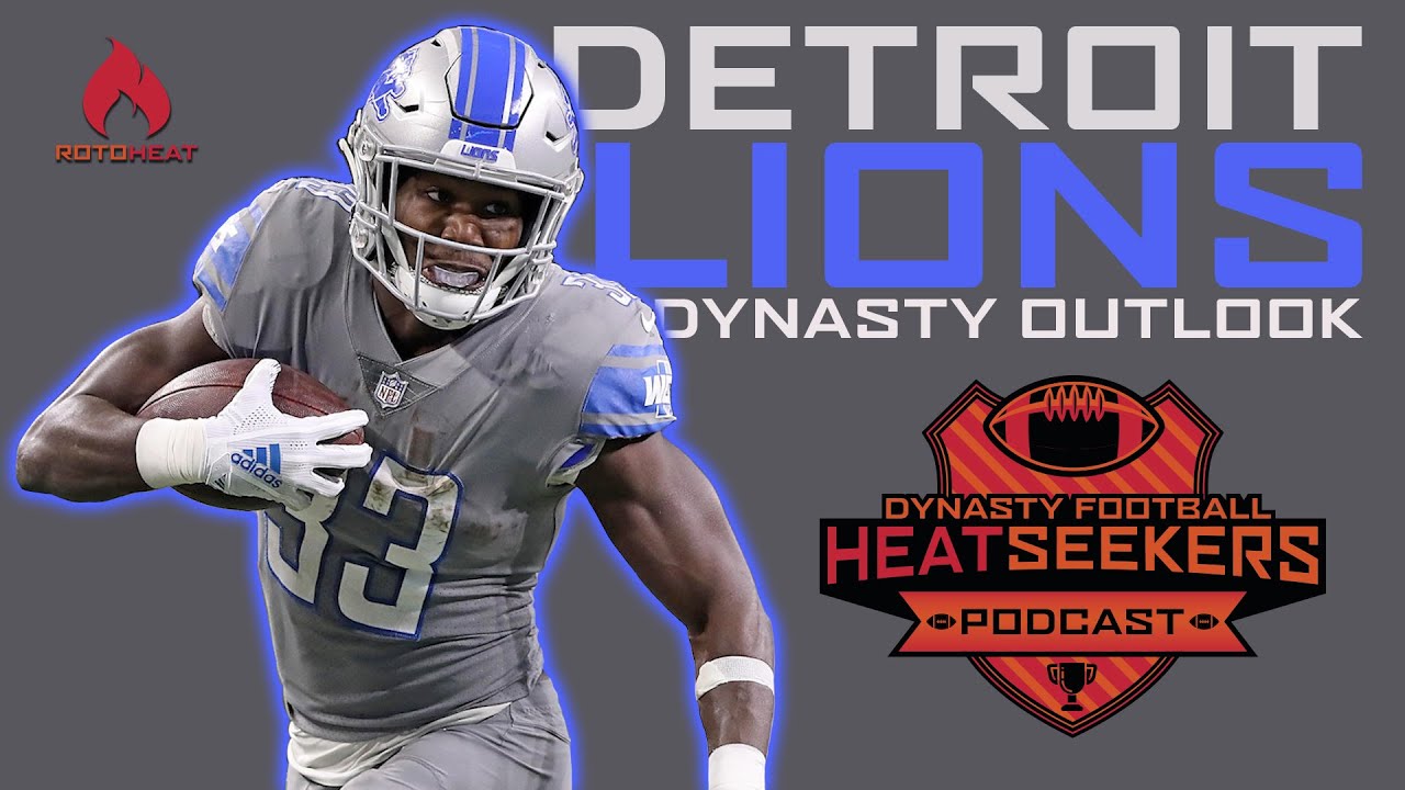 Detroit Lions Fantasy Football Outlook | Kerryon Johnson, Kenny Golladay, T.J. Hockenson