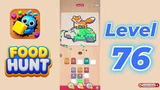 Food Hunt Level 76 Walkthrough 🐜🍔 | Food Hunting Puzzle Game | Go Answer