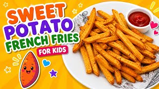 Crispy Sweet Potato Fries That Actually Taste Good 🍟 #healthyrecipes #snackideas