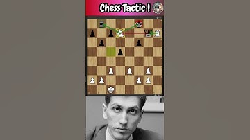 This Chess Tactic Made The Grandmaster RAGE QUIT🔥♟️[X-Ray Tactic]