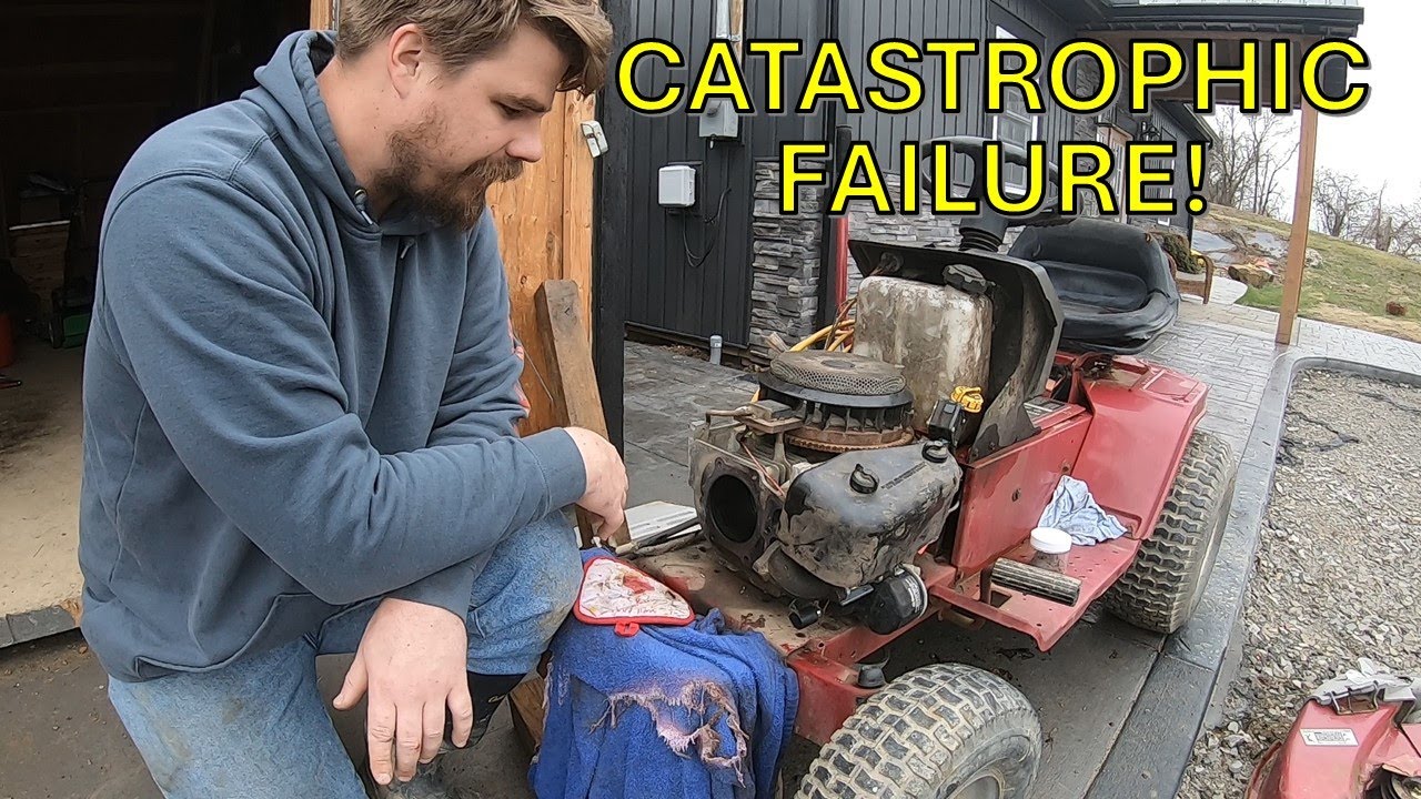 038 - Mower No Start Update (Not Good) - YouTube