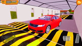 Car Factory Parking Simulator #2 - Build and Paint Cars - Android Gameplay screenshot 4
