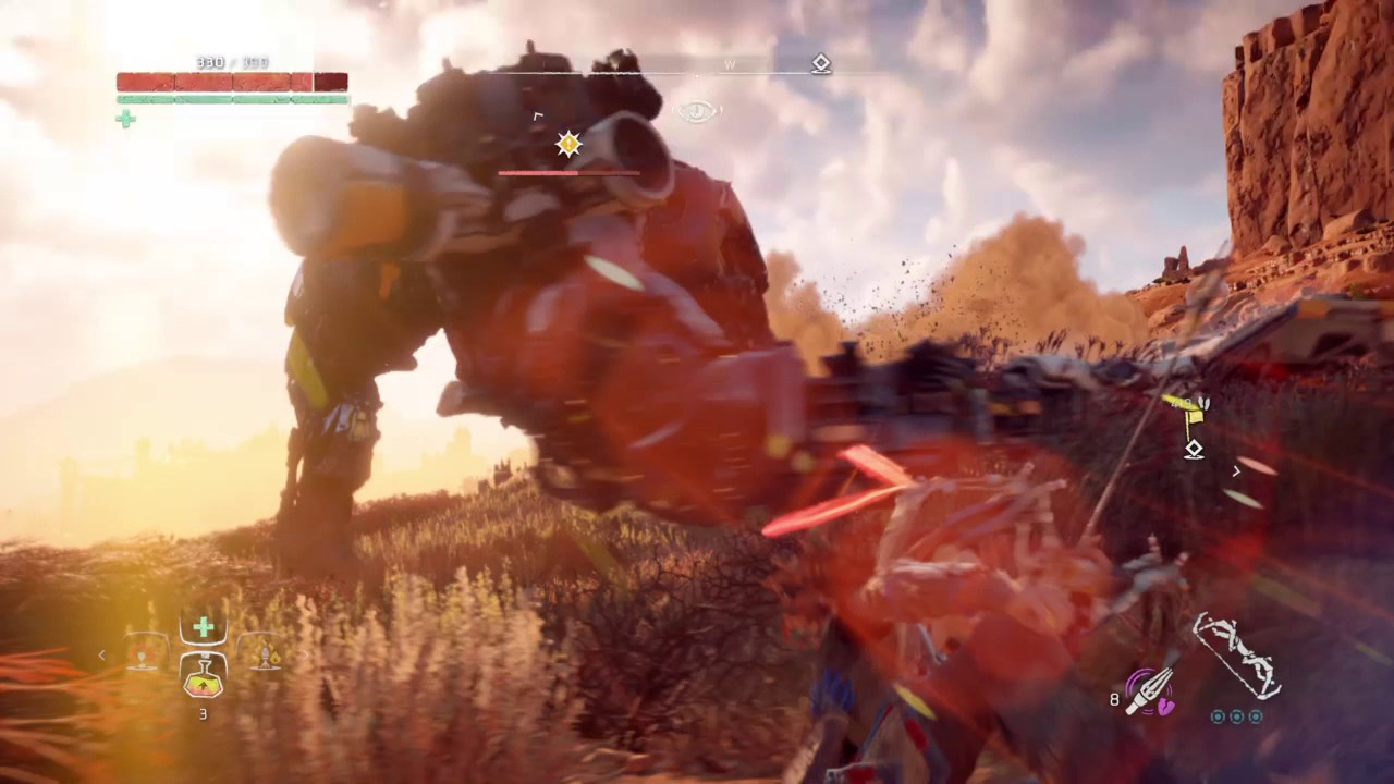 Funny To A Point – Horizon Zero Dawn? More Like Horizon Zero Daaaang! -  Game Informer, image size:1280x720