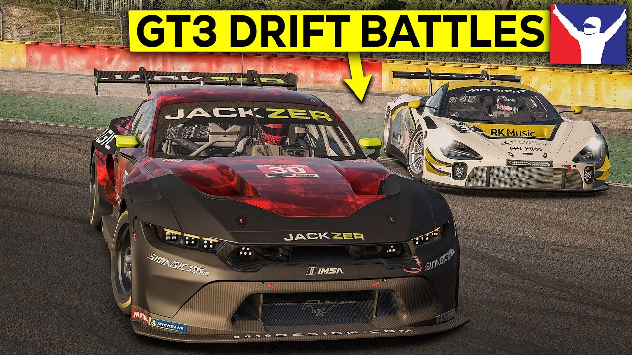 GT3 Drift Masters at Spa on iRacing