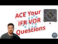 VOR HSI Navigation Question for the IFR Written Exam Q1