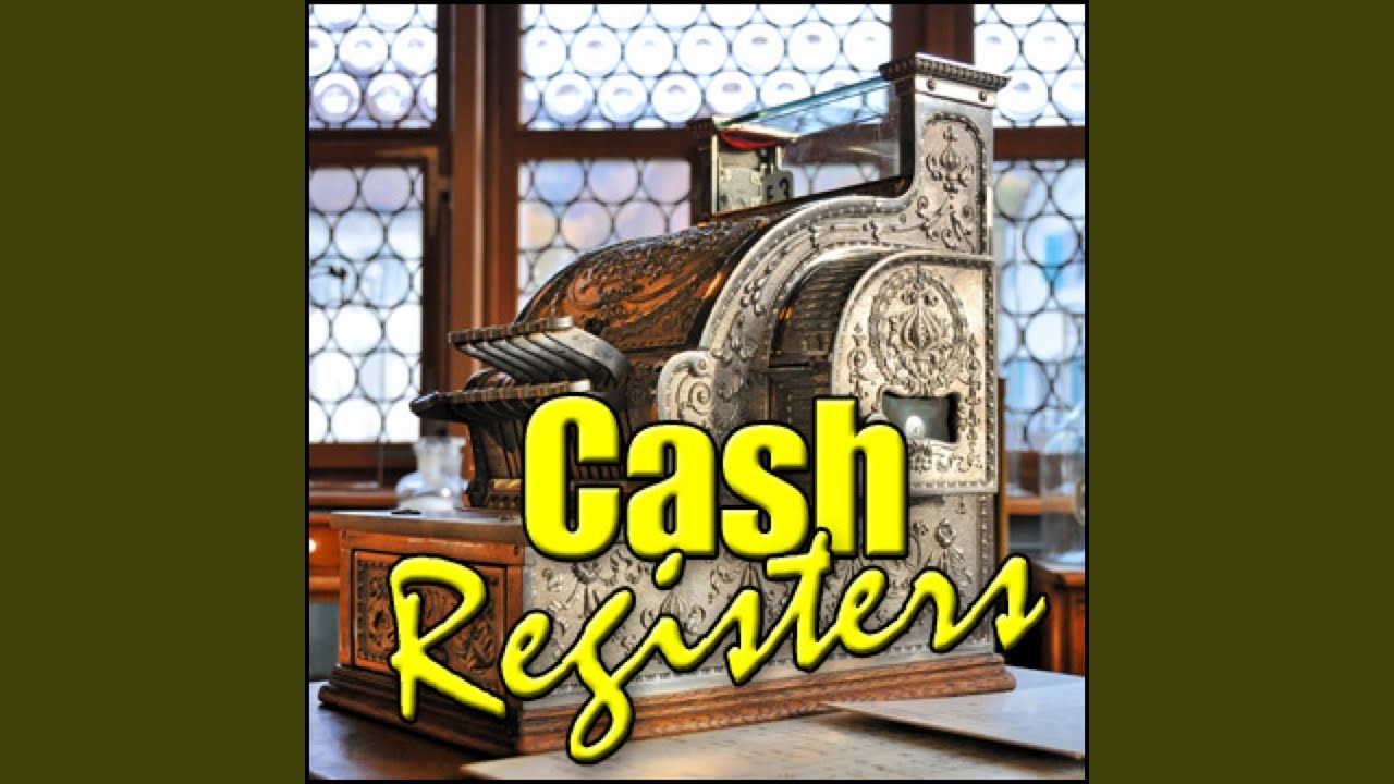 Cash Register - Antique: Drawer Opens with Bell Cash Registers
