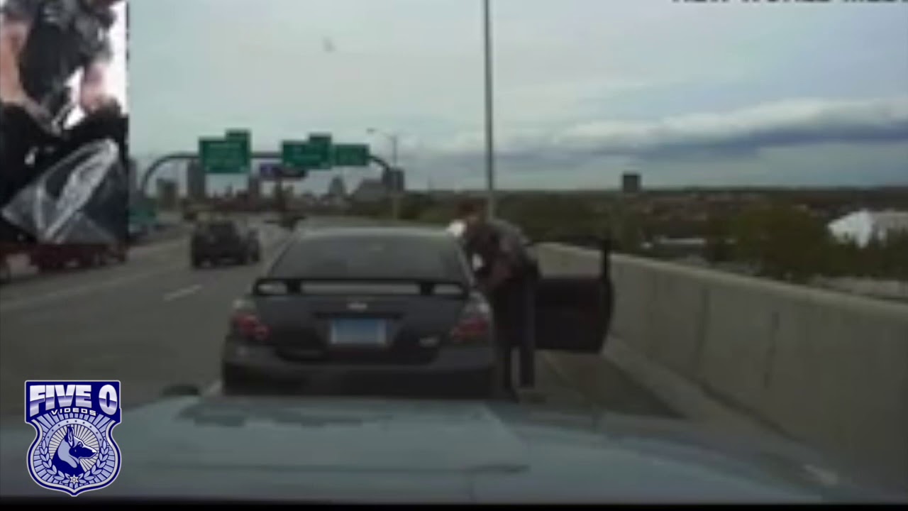 DASH CAM Video Shows STATE TROOPER Going OFF - YouTube