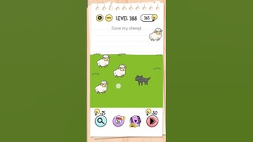 save my sheep ❓🤯🐑 Brain test1 level -388#shortvideo #viralshort #viral_video #games #myvideo #skits